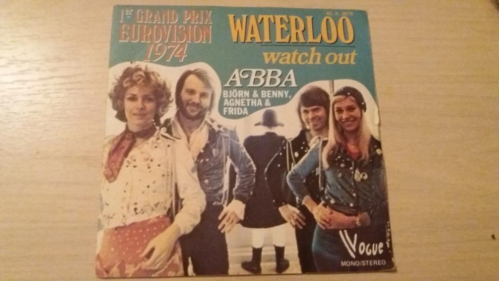 disque vinyl 45 tours abba waterloo, Enlèvement ou Envoi, Comme neuf
