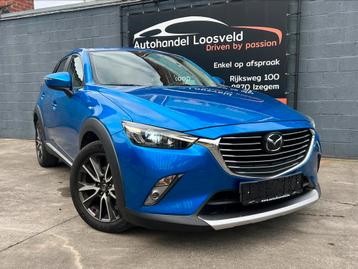 MAZDA CX3 1.5d Euro 6b / LED / NAVI / CAMERA / FULL HISTORY beschikbaar voor biedingen