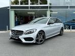 Mercedes-Benz C-CLASS 180 AMG Line/ LEER / NAVI / ZETELVERWA, Auto's, Mercedes-Benz, Gebruikt, 4 cilinders, 129 pk, 2045 kg