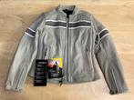 Veste neuve moto cuir MODEKA lona Lady Jacket Gris Clair/T40, Motoren, Kleding | Motorkleding, Ophalen
