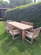 Teakhouten tuinset., Ophalen, Tuinset