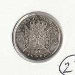 50 centimes zilver 1898 Leopold 2A +++, Zilver, Ophalen of Verzenden, Zilver