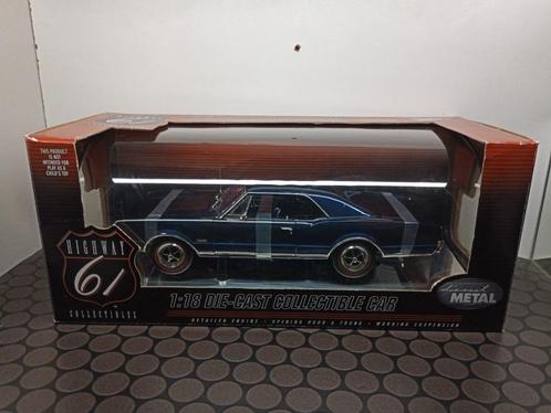 Oldsmobile 442 Coupè GTX Turbin 1967Higway 61 1/18, Hobby en Vrije tijd, Modelauto's | 1:18, Nieuw, Auto, Overige merken, Ophalen of Verzenden
