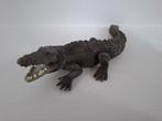 Schleich dier set 14378 Krokodil, Ophalen of Verzenden, Gebruikt, Wild dier, Beeldje of Figuurtje