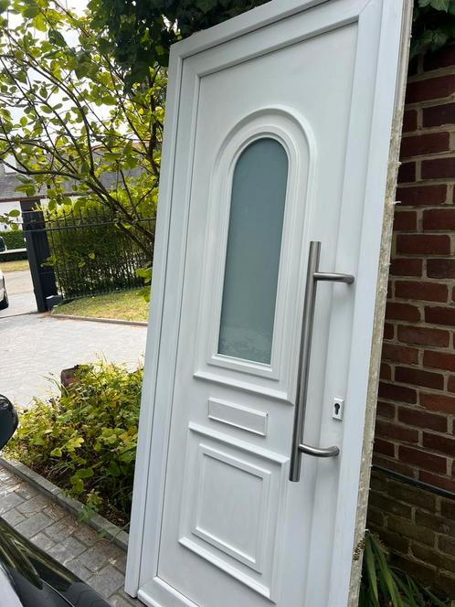 Deceuninck 70 MM PVC-deur bijna nieuw, Doe-het-zelf en Bouw, Deuren en Vliegenramen, Zo goed als nieuw, Ophalen