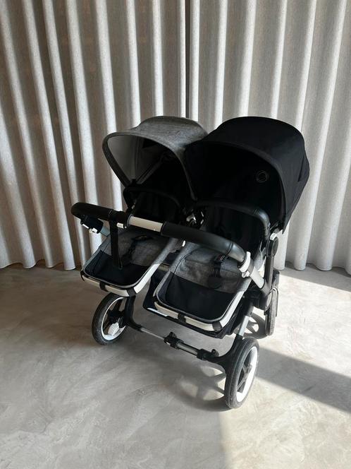 Bugaboo Donkey 3 Duo met extra’s, Kinderen en Baby's, Kinderwagens en Combinaties, Zo goed als nieuw, Kinderwagen, Bugaboo, Ophalen