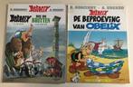 2x ASTERIX - BRITTEN (HACHETTE) + BEPROEVING OBELIX GOSCINNY, Gelezen, Goscinny / Uderzo, Ophalen of Verzenden, Meerdere stripboeken