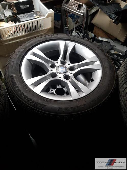 bmw 3er E90 winterbanden velgen 205/55/16 orgineel bmw bridg, Auto-onderdelen, Banden en Velgen, Banden en Velgen, Winterbanden