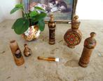 Bulgarian Folk Art 4 handmade houders voor parfumflesje, Ophalen of Verzenden
