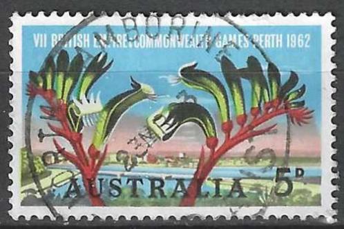 Australie 1962 - Yvert 282 - Gemenebestspelen in Perth (ST), Postzegels en Munten, Postzegels | Oceanië, Gestempeld, Verzenden