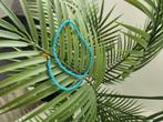 Blue sea ketting, Handtassen en Accessoires, Kettingen, Ophalen, Nieuw, Steen of Mineraal, Met edelsteen