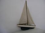 vintage model van een schip boot miniatuur, Antiquités & Art, Curiosités & Brocante, Enlèvement ou Envoi
