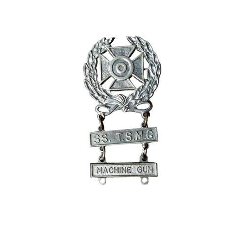 WWII US Marksman Badge SS Thompson Submachine Gun, Machine G, Verzamelen, Militaria | Tweede Wereldoorlog, Ophalen of Verzenden