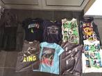9 T-SHIRTS + REGENJAS JARTAZI MAAT 158/164 Prima staat, Kinderen en Baby's, State of Art, Name It,..., Ophalen of Verzenden, Zo goed als nieuw