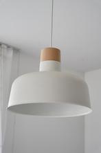 Ikea BUNKEFLO  Hanglamp, wit/berken, 36 cm, Huis en Inrichting, Lampen | Hanglampen, Minder dan 50 cm, Metaal, Gebruikt, Ophalen of Verzenden