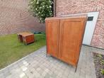 Prachtige houten kast met bureau, Huis en Inrichting, Kasten | Secretaires, Ophalen, Gebruikt, In hout