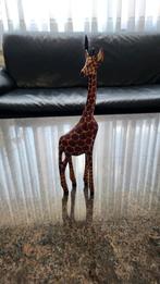Prachtige houten giraf (30 cm), Verzamelen, Dierenverzamelingen, Ophalen of Verzenden, Zo goed als nieuw