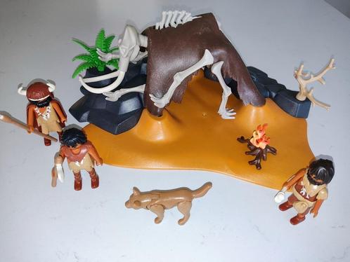 Playmobil Mamoetskelet Met Jagers - 5101, Kinderen en Baby's, Speelgoed | Playmobil, Gebruikt, Complete set, Ophalen of Verzenden