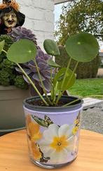 Bloempot/ decoupage handgemaakt, Ophalen of Verzenden, Nieuw