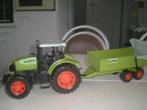 tractor + kar claas, 50 cm, Ophalen of Verzenden, Zo goed als nieuw