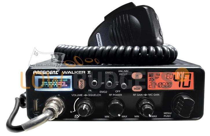 President Walker II ASC CB Radio met 7-kleuren Display, Autos : Divers, Autos divers Autre, Envoi