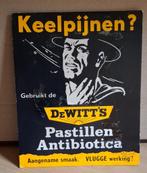 Reclamedisplay in karton. De Witt pastillen tegen keelpijn., Ophalen of Verzenden