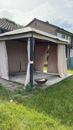 grote tent tuin, Ophalen
