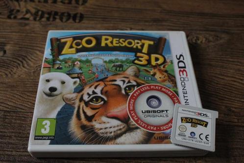 Zoo Resort 3D (Nintendo 3DS), Consoles de jeu & Jeux vidéo, Jeux | Nintendo 2DS & 3DS, Comme neuf, Simulation, À partir de 3 ans