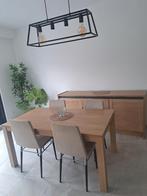 Salon set, Huis en Inrichting, Ophalen, Zo goed als nieuw, Hout, 4 tot 6 stoelen