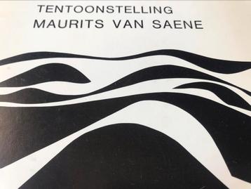 Exposition Maurits Van Saene 10 pages, Enlèvement ou Envoi, Comme neuf, Peinture et dessin
