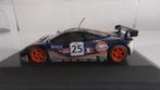 Mc LAREN F1 GTR "GULF" LE MANS 95.MINICHAMPS 1/43 IMPEC, Ophalen of Verzenden, Zo goed als nieuw, Auto, MiniChamps