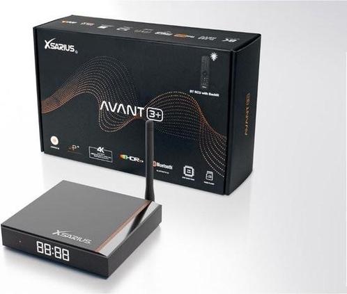 Xsarius Xarius Avant 3+ Streamer Médias 4K Android OTT, TV, Hi-fi & Vidéo, Lecteurs multimédias, Neuf, HDMI, USB 2.0, Enlèvement ou Envoi