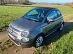 Fiat 500c hybrid Lounge CABRIO - 2021- 65.300 km, Autos, Argent ou Gris, Euro 6, Entreprise, Boîte manuelle