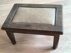 Oud voetenbankje, Huis en Inrichting, Tafels | Bijzettafels, Ophalen of Verzenden