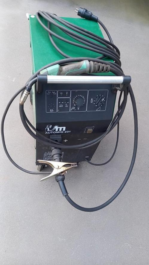 lasapparaat - laspost - halfautomaat - mig lasapparaat, Doe-het-zelf en Bouw, Gereedschap | Lasapparaten, Zo goed als nieuw, Ophalen