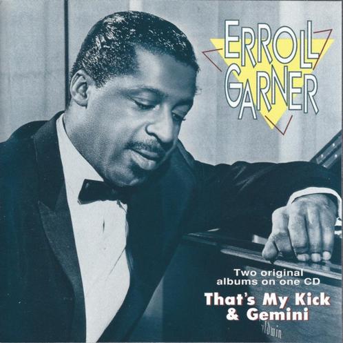 Erroll Garner ‎– That's My Kick & Gemini - Popcorn jazz Cd, Cd's en Dvd's, Cd's | Jazz en Blues, Zo goed als nieuw, Jazz, 1960 tot 1980