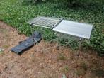 Opvouwbare kamptafel / buitentafel, Tuin en Terras, Ophalen, Zo goed als nieuw, Rechthoekig, Aluminium