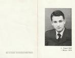 Leerling Piloot vligtuigongeval, leerling Piloot 1959-1979, Verzamelen, Bidprentjes en Rouwkaarten, Ophalen of Verzenden