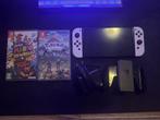 Nintendo Switch OLED + 2 Games & Pro Controller, Switch OLED, Met games, Ophalen of Verzenden, Zo goed als nieuw