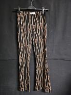 By Swan zwart bruin lange broek wijde olifantenpijpen , S, Kleding | Dames, Broeken en Pantalons, Bruin, Ophalen of Verzenden