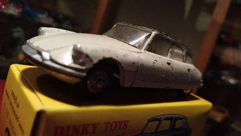 CITROEN DS 19 No. 24C origineel DINKYTOYS FRANCE, met doos, Hobby en Vrije tijd, Modelauto's | 1:43, Gebruikt, Auto, Dinky Toys