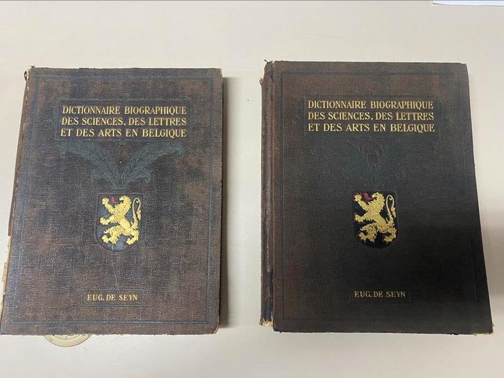 Dictionnaire biographique des sciences, des lettres et des a, Boeken, Biografieën, Gelezen, Ophalen