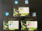 Inktcartridge HP 951XL, set van 3, Ophalen of Verzenden, Nieuw, Cartridge, Hp