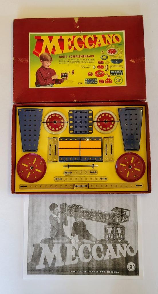 MECCANO 3a FRANS / 1950, Antiek en Kunst, Antiek | Speelgoed, Ophalen of Verzenden