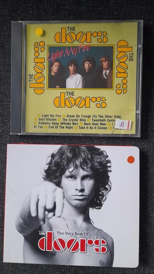 2 cd´s Best of The Doors, Cd's en Dvd's, Cd's | Rock, Zo goed als nieuw, Rock-'n-Roll, Ophalen of Verzenden
