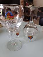 4 Leffe bierglazen, Ophalen of Verzenden, Bierglas