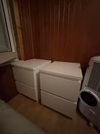 Malm nachtkastjes ikea, Huis en Inrichting, Slaapkamer | Nachtkastjes, Ophalen, Zo goed als nieuw