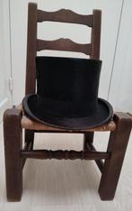 Zwarte ovalen hoed. Uit de beginjaren 1900. perfecte staat., Antiek en Kunst, Ophalen