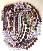 Lot de 420 perles mauves, Hobby & Loisirs créatifs, Fabrication de Perles & Bijoux, Perle, Enlèvement ou Envoi, Neuf