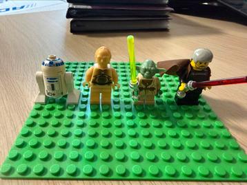 Lot A Lego Figuren - Dooku, Yoda, C-3PO & R2-D2 beschikbaar voor biedingen